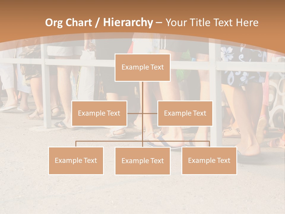 Copy Space Girl Shoes PowerPoint Template