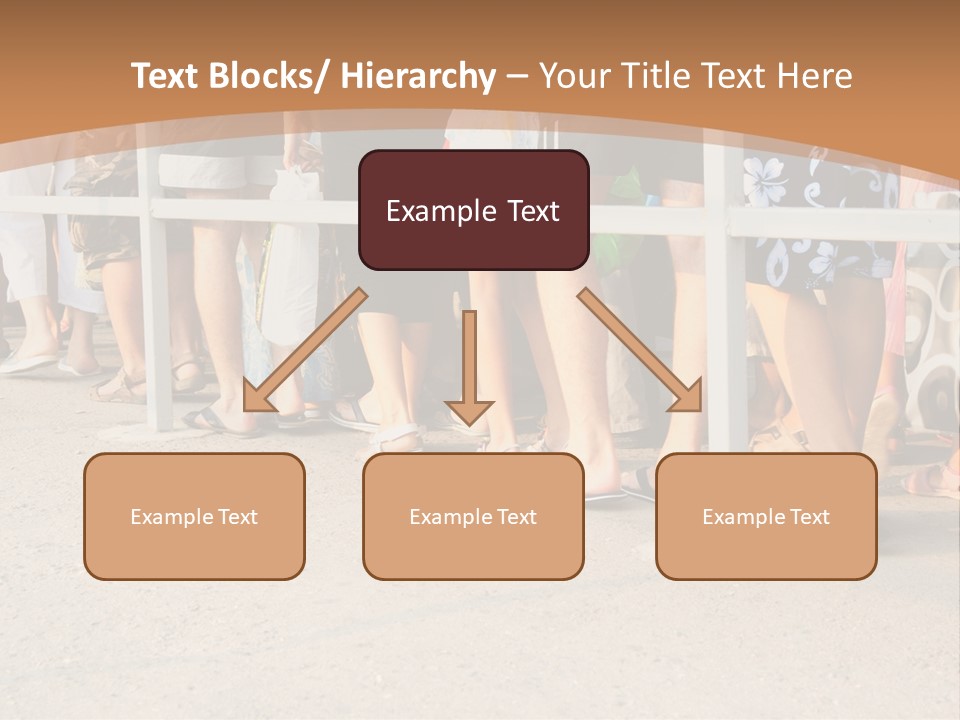 Copy Space Girl Shoes PowerPoint Template