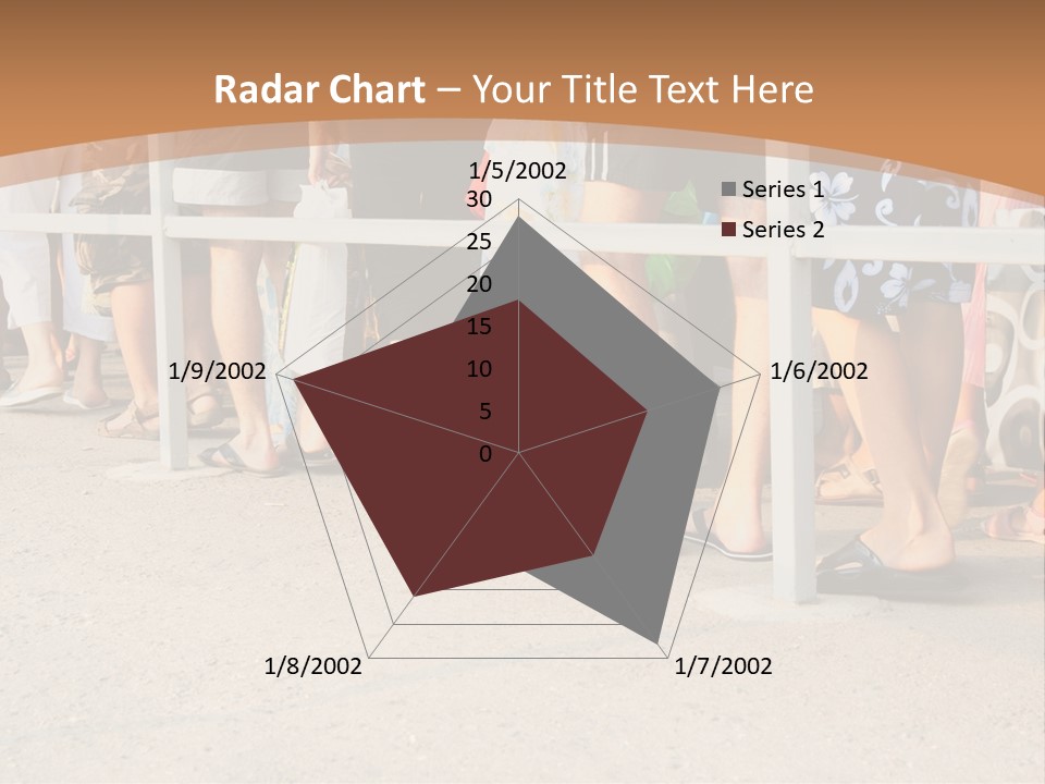 Copy Space Girl Shoes PowerPoint Template