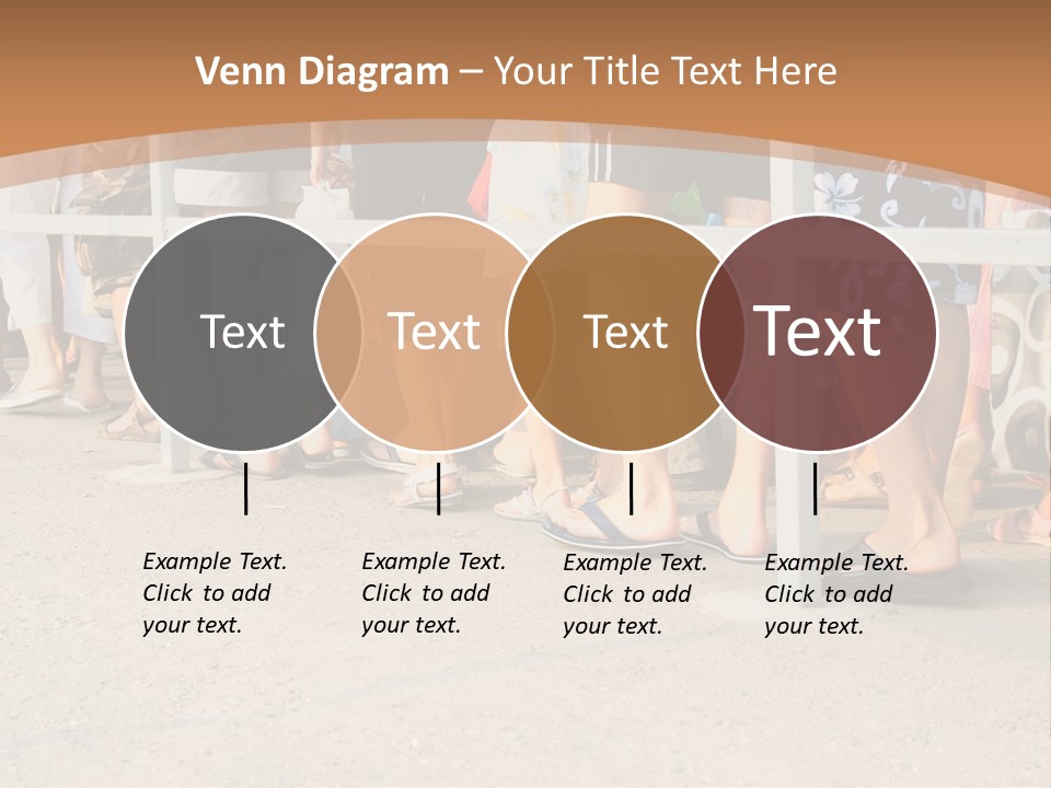 Copy Space Girl Shoes PowerPoint Template