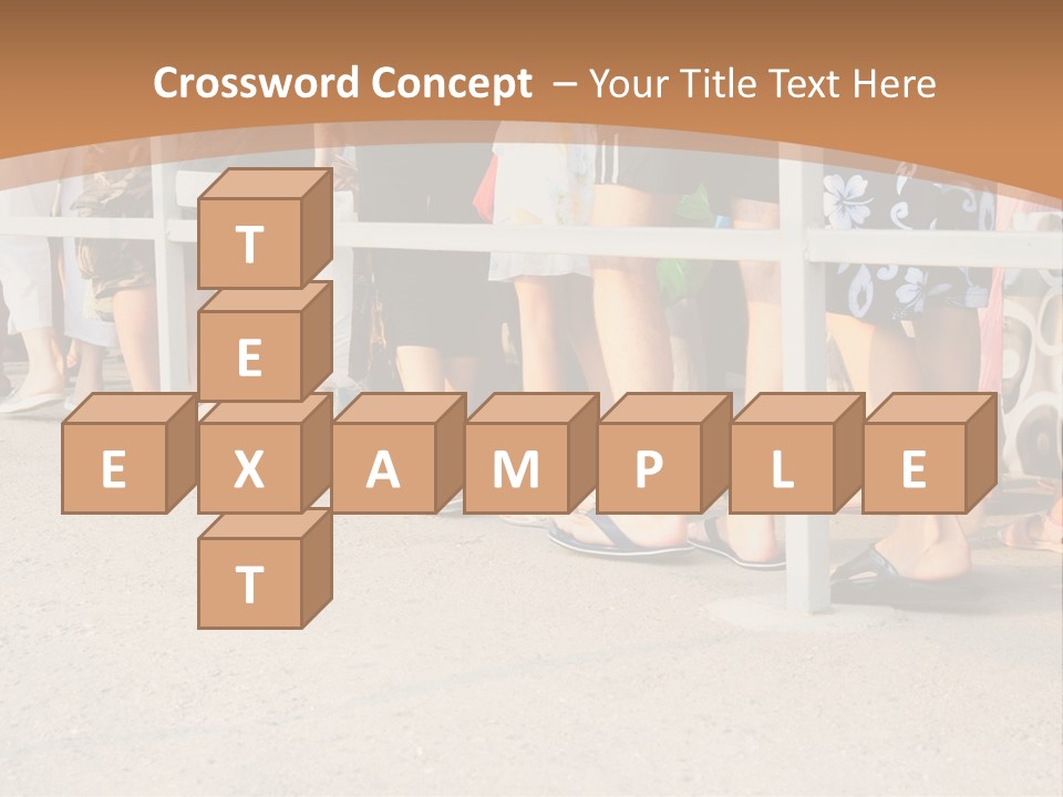 Copy Space Girl Shoes PowerPoint Template