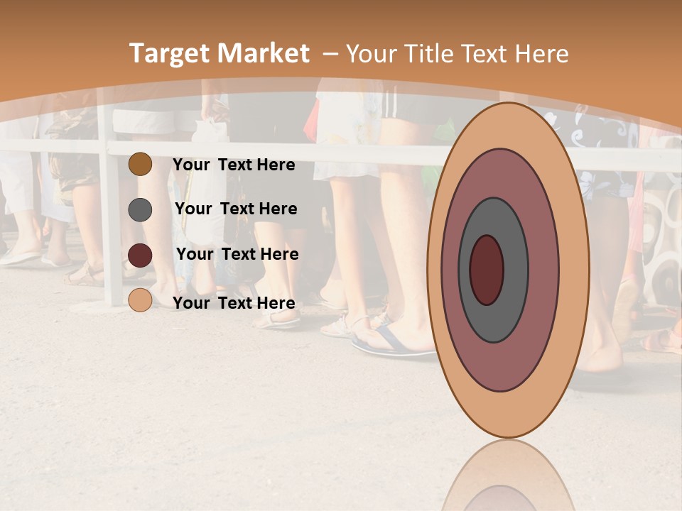 Copy Space Girl Shoes PowerPoint Template