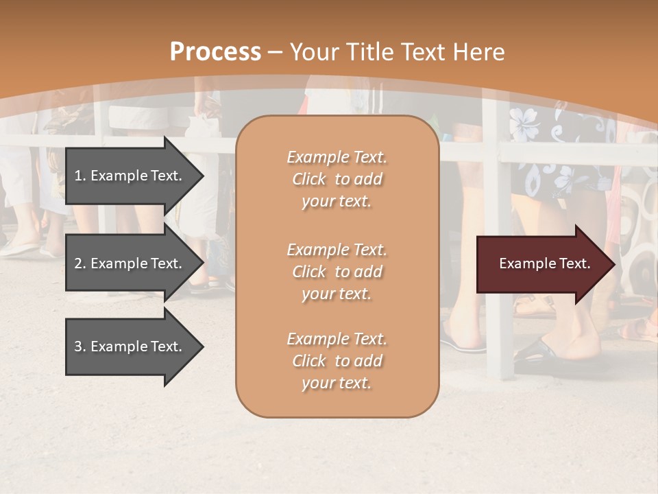 Copy Space Girl Shoes PowerPoint Template