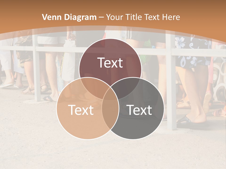 Copy Space Girl Shoes PowerPoint Template