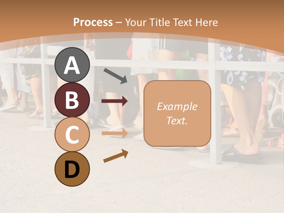 Copy Space Girl Shoes PowerPoint Template