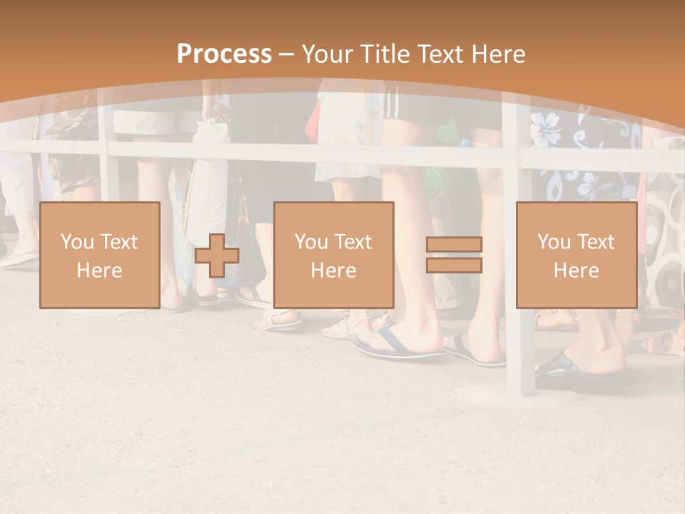 Copy Space Girl Shoes PowerPoint Template