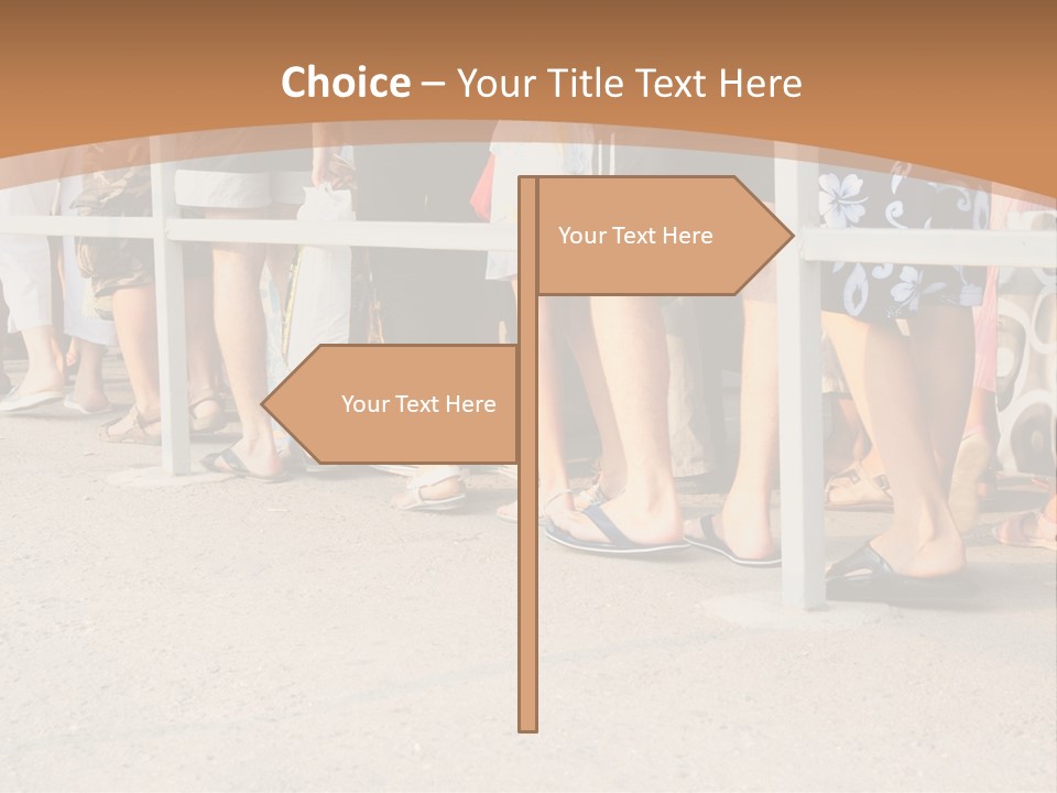 Copy Space Girl Shoes PowerPoint Template