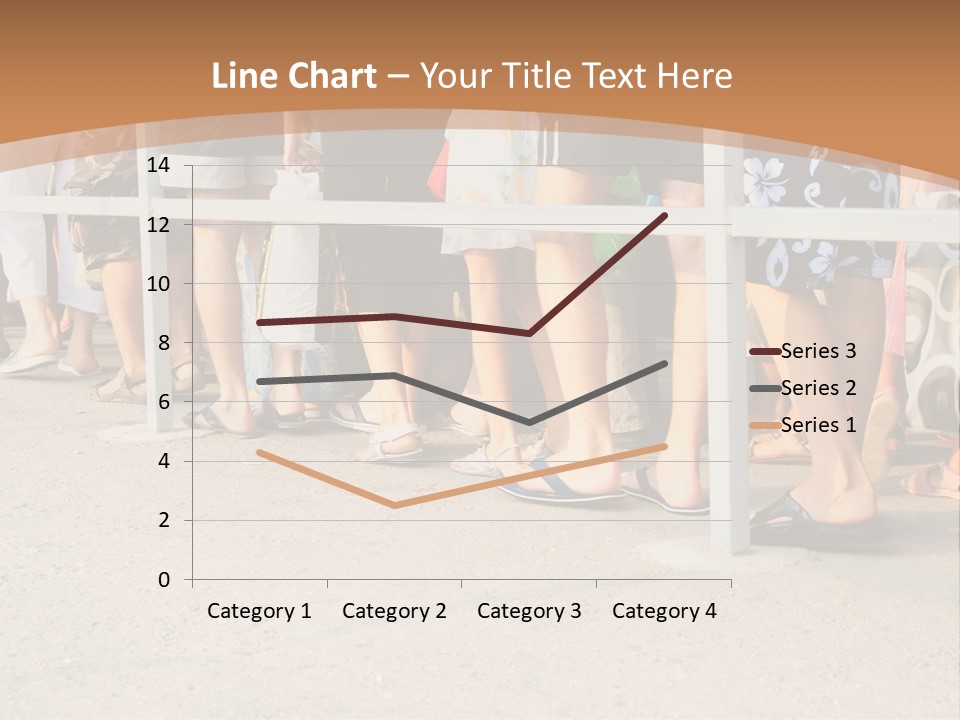 Copy Space Girl Shoes PowerPoint Template