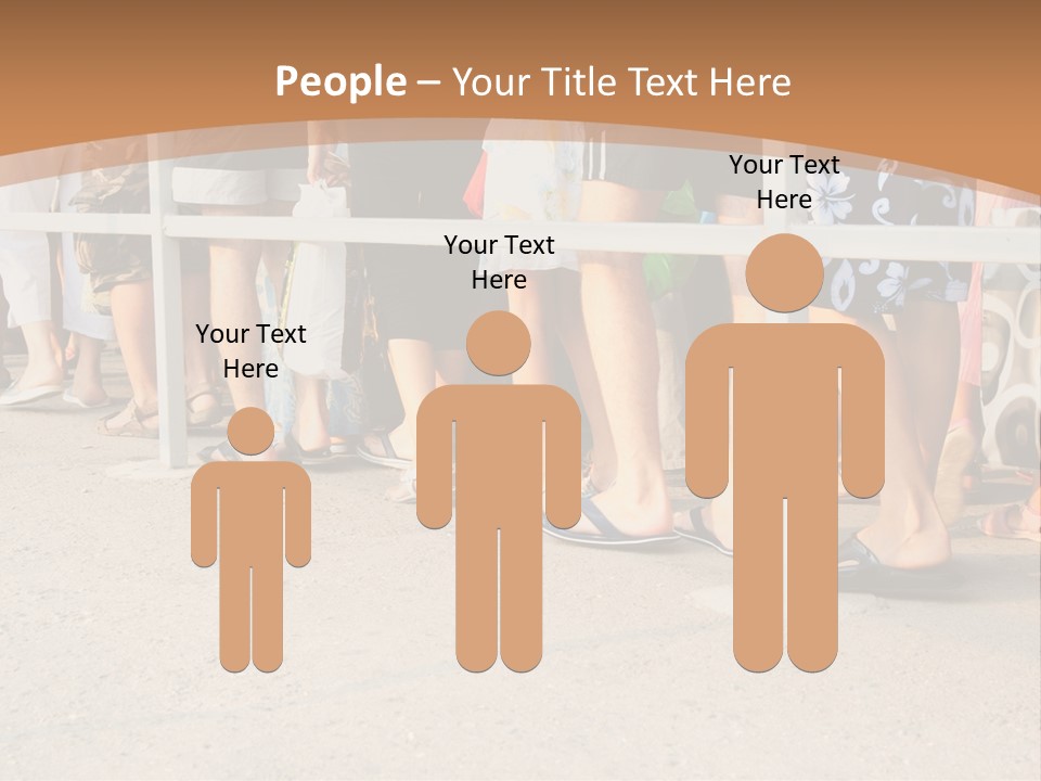 Copy Space Girl Shoes PowerPoint Template