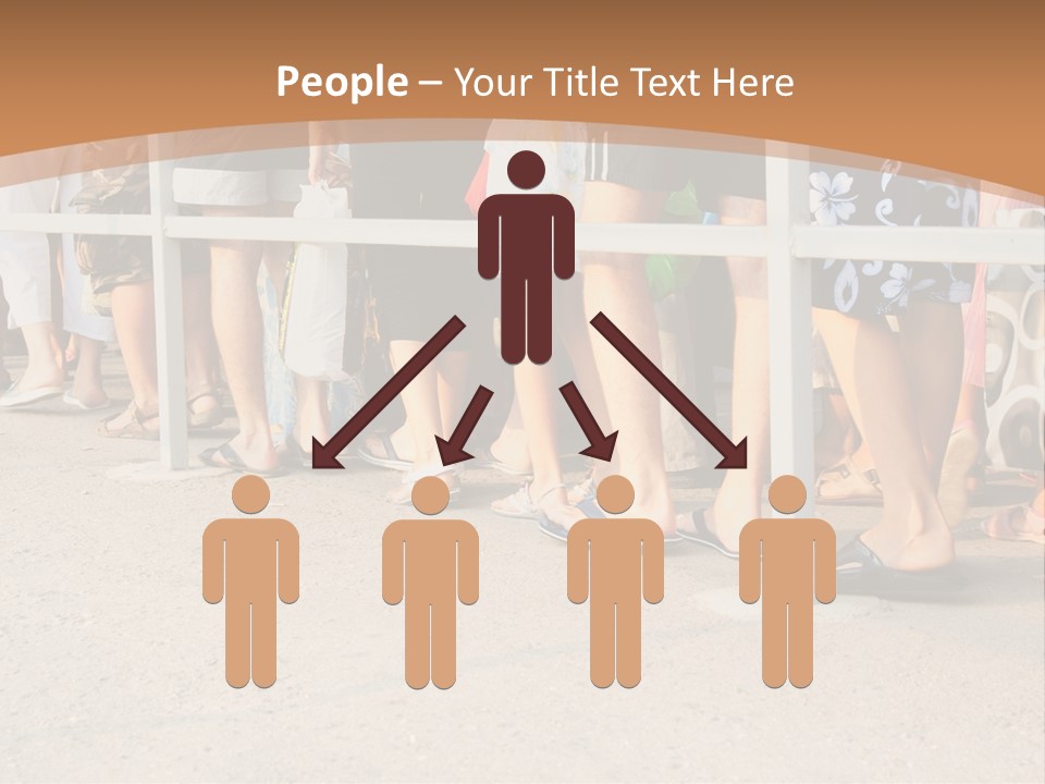 Copy Space Girl Shoes PowerPoint Template