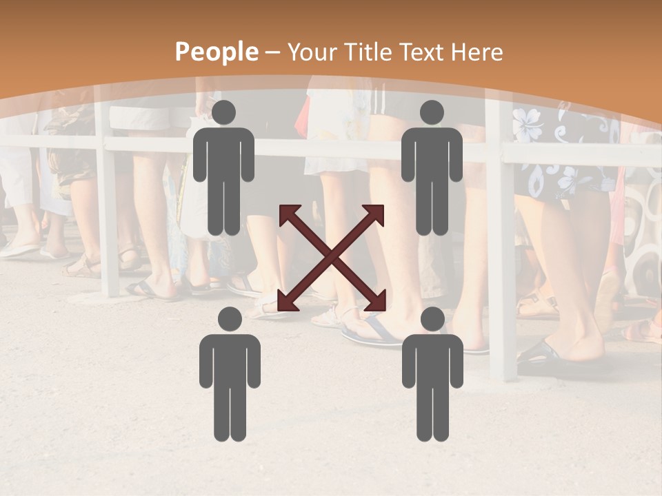 Copy Space Girl Shoes PowerPoint Template