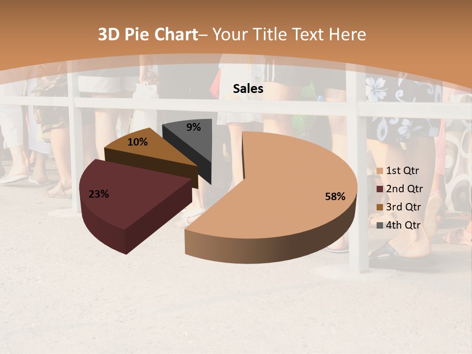 Copy Space Girl Shoes PowerPoint Template