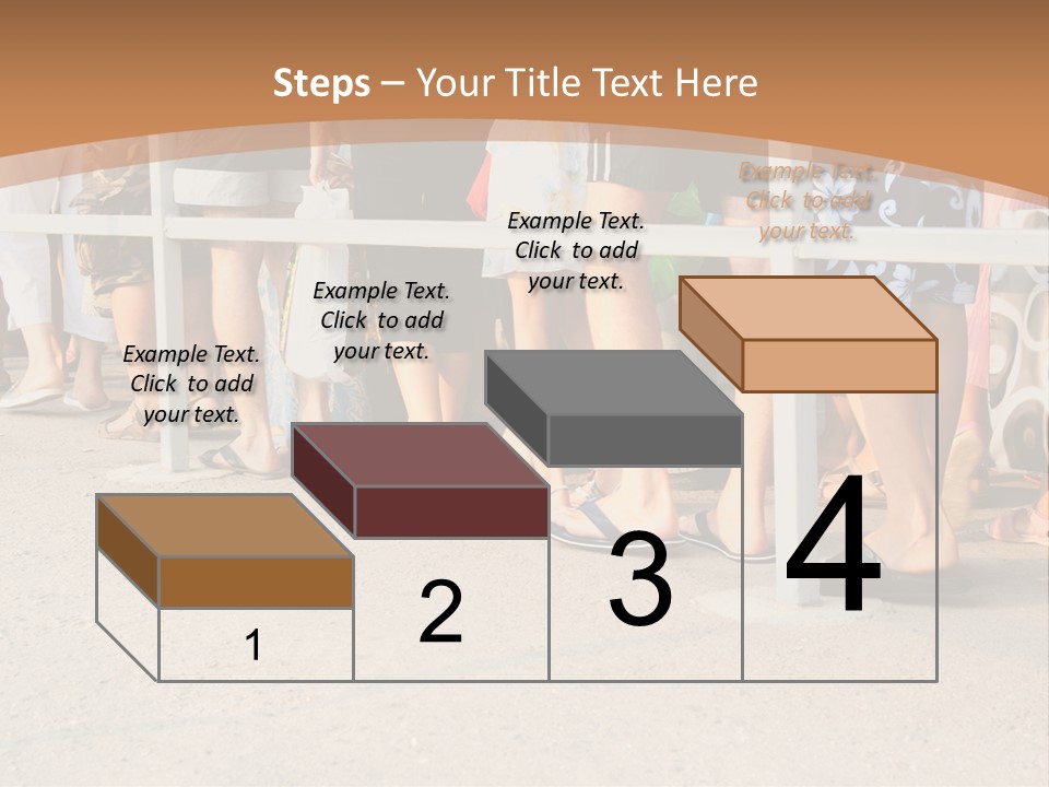 Copy Space Girl Shoes PowerPoint Template