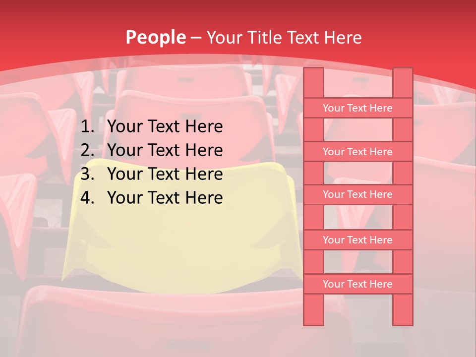 See Yellow People PowerPoint Template