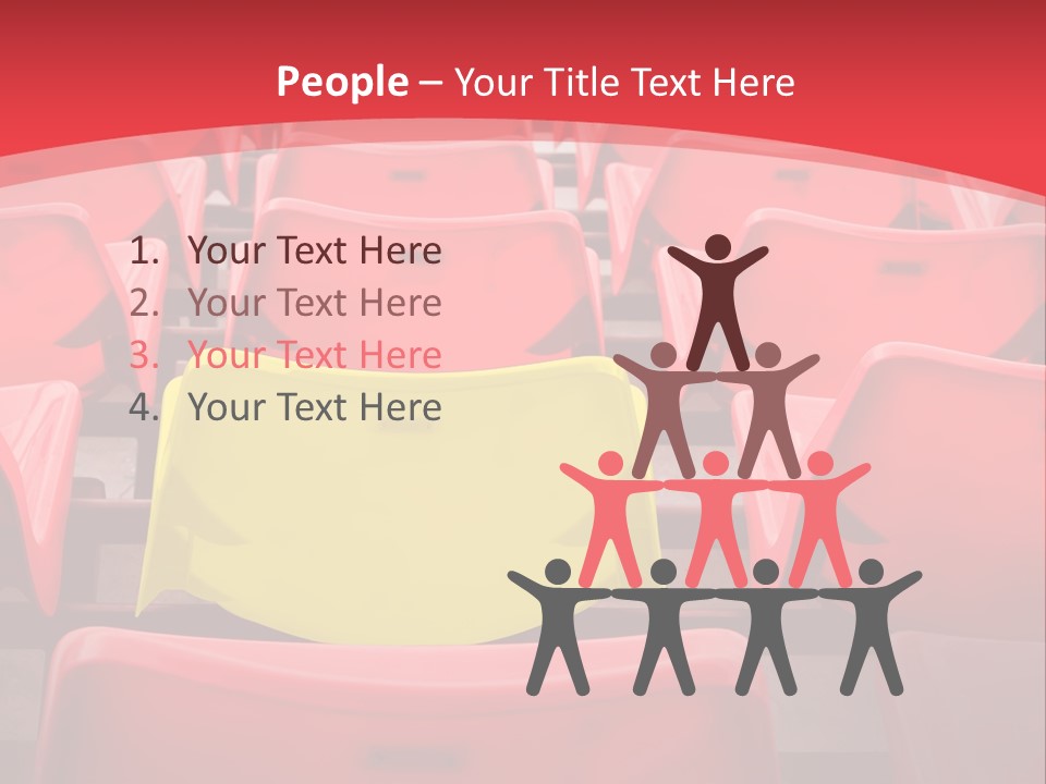 See Yellow People PowerPoint Template