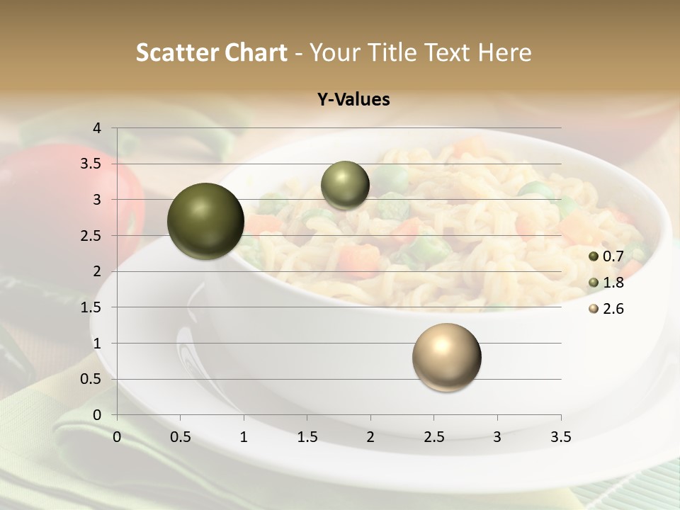 Dish Carrot Bean PowerPoint Template