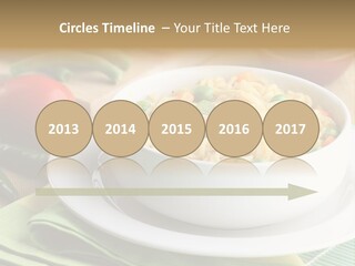 Dish Carrot Bean PowerPoint Template