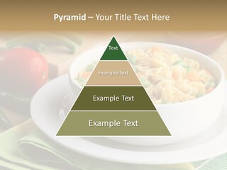 Dish Carrot Bean PowerPoint Template