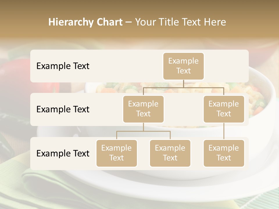 Dish Carrot Bean PowerPoint Template