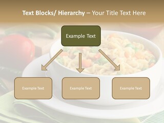 Dish Carrot Bean PowerPoint Template