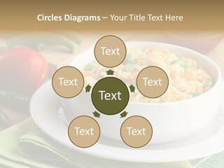 Dish Carrot Bean PowerPoint Template