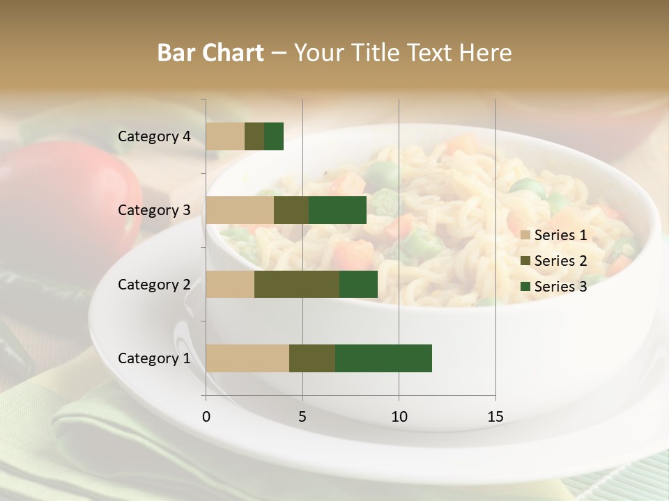 Dish Carrot Bean PowerPoint Template