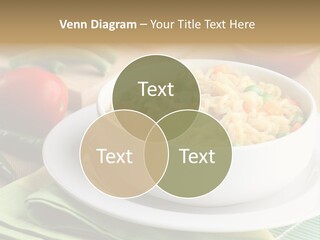 Dish Carrot Bean PowerPoint Template