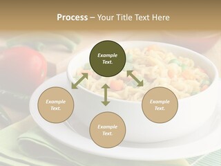 Dish Carrot Bean PowerPoint Template