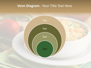 Dish Carrot Bean PowerPoint Template