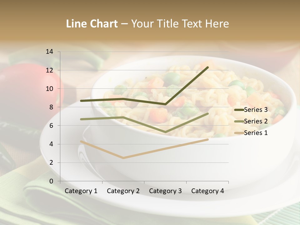 Dish Carrot Bean PowerPoint Template