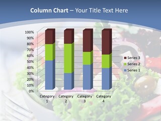 Goat Cheese Herbs Greek Salad PowerPoint Template