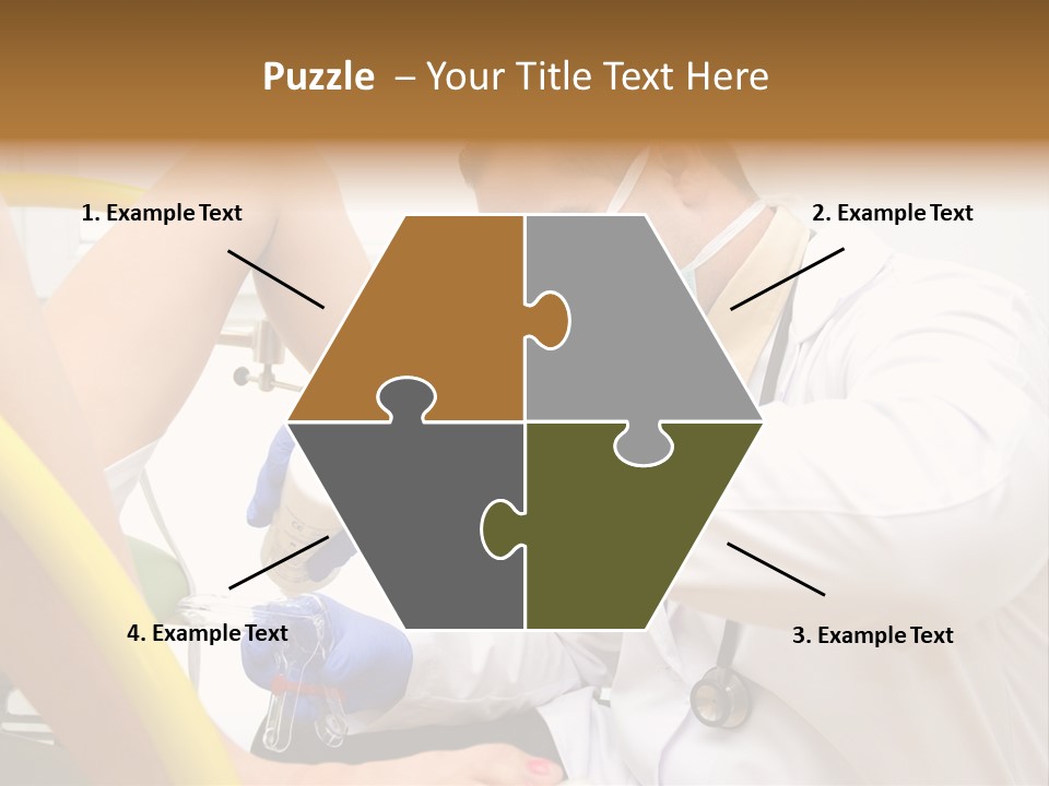 Examination Uniform Treatment PowerPoint Template