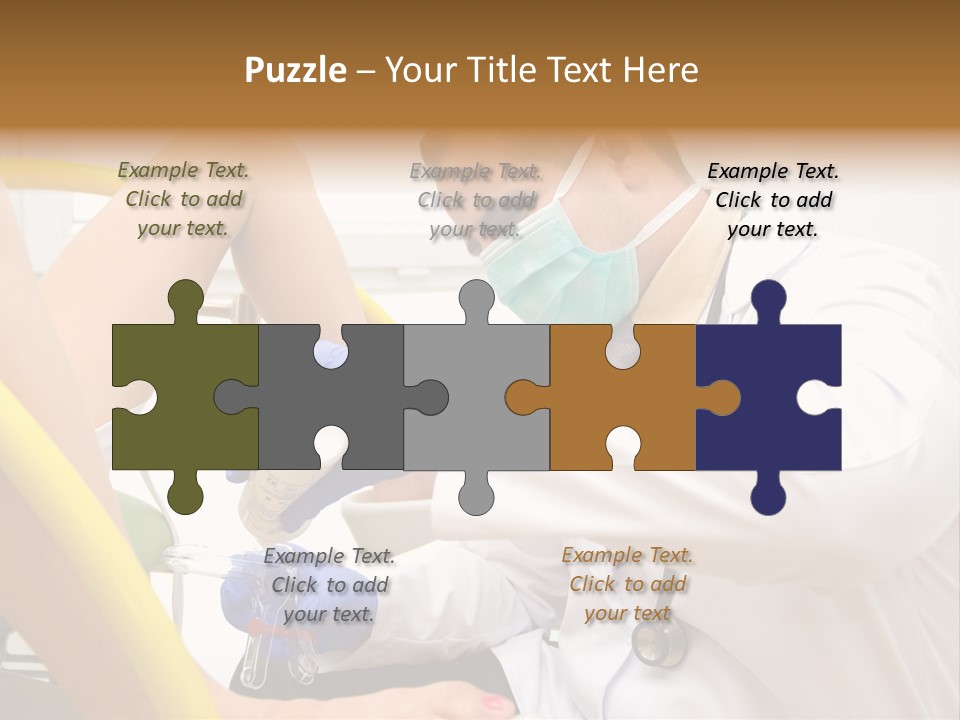 Examination Uniform Treatment PowerPoint Template