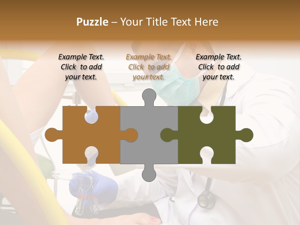 Examination Uniform Treatment PowerPoint Template