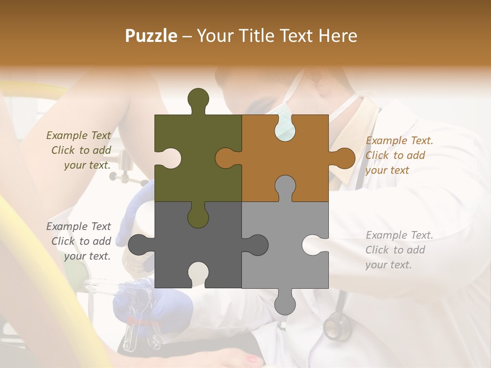 Examination Uniform Treatment PowerPoint Template