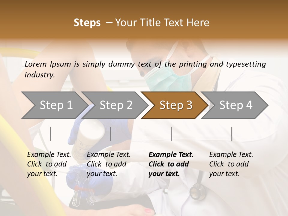 Examination Uniform Treatment PowerPoint Template
