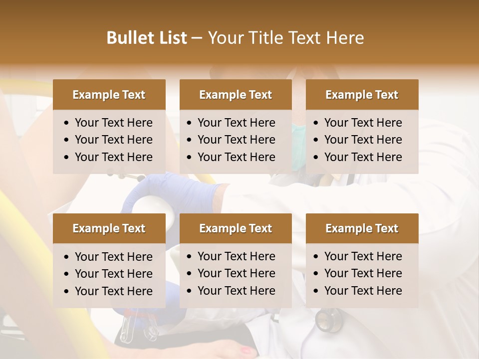 Examination Uniform Treatment PowerPoint Template