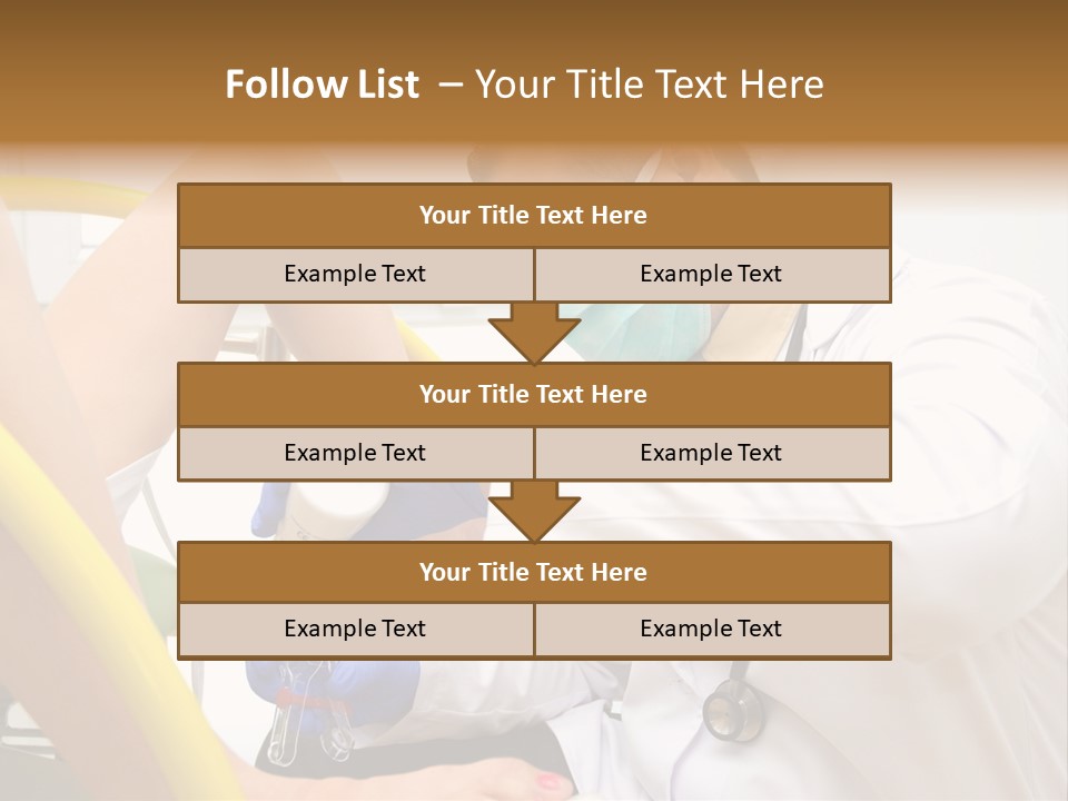 Examination Uniform Treatment PowerPoint Template