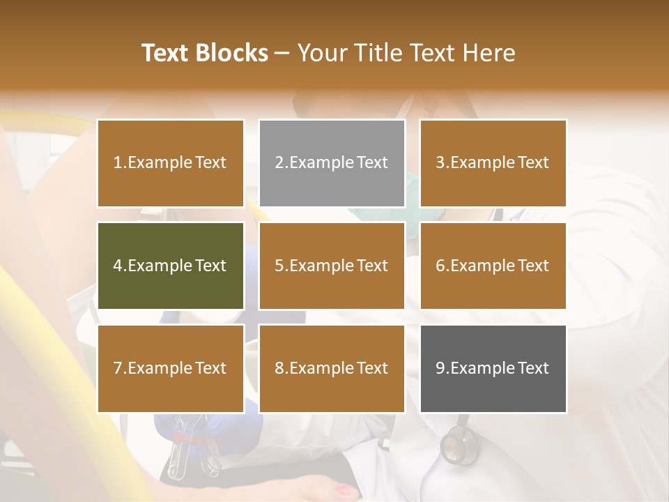 Examination Uniform Treatment PowerPoint Template