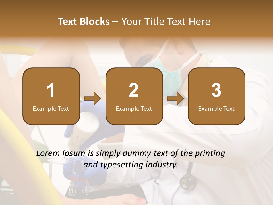 Examination Uniform Treatment PowerPoint Template