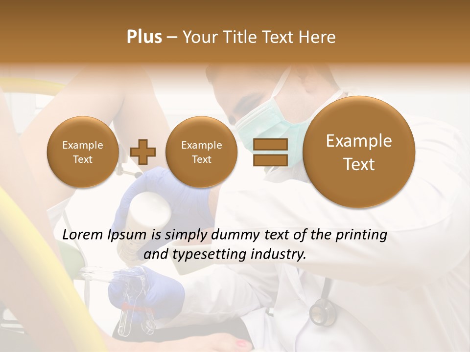 Examination Uniform Treatment PowerPoint Template