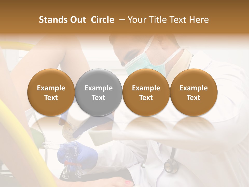 Examination Uniform Treatment PowerPoint Template