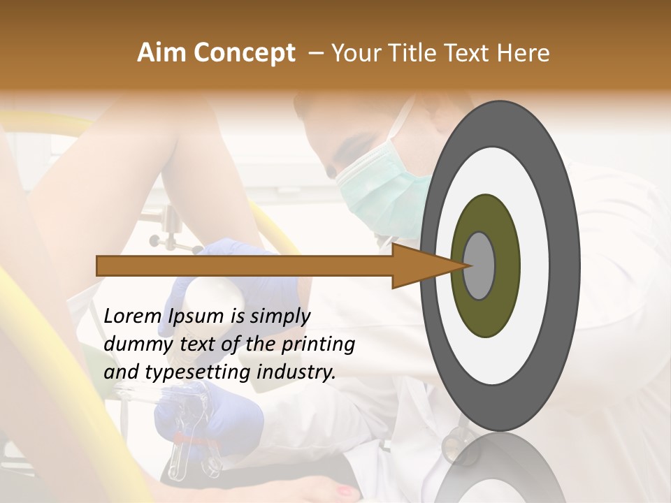 Examination Uniform Treatment PowerPoint Template