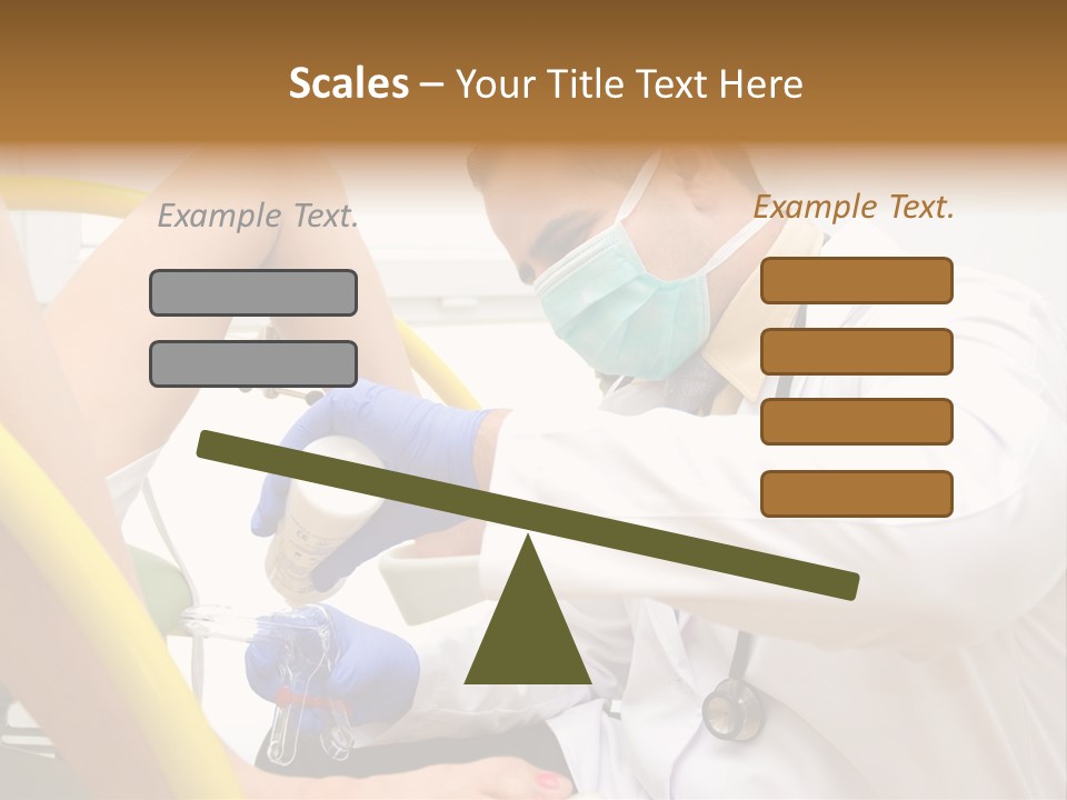 Examination Uniform Treatment PowerPoint Template