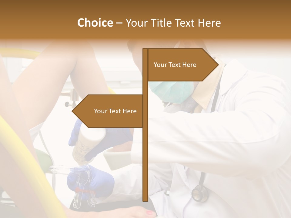 Examination Uniform Treatment PowerPoint Template