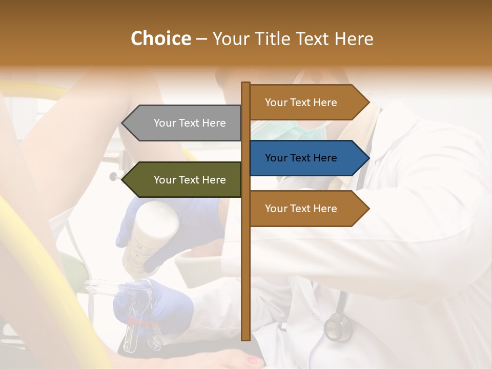 Examination Uniform Treatment PowerPoint Template