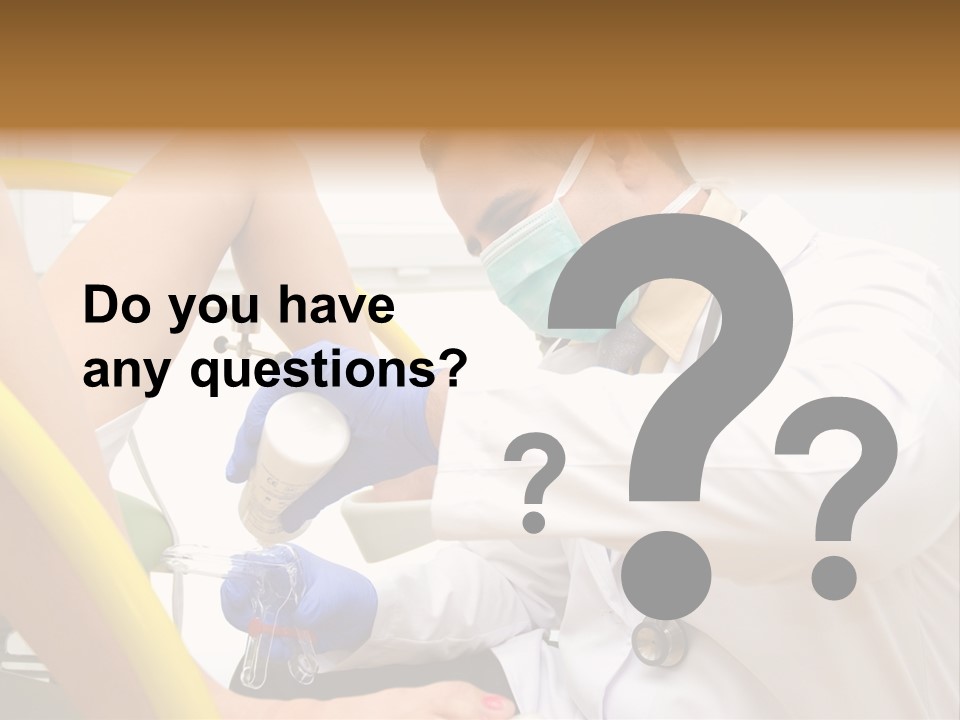 Examination Uniform Treatment PowerPoint Template