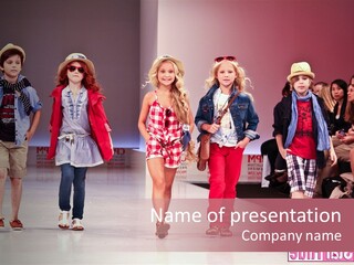 Clothes Hat Editorial PowerPoint Template