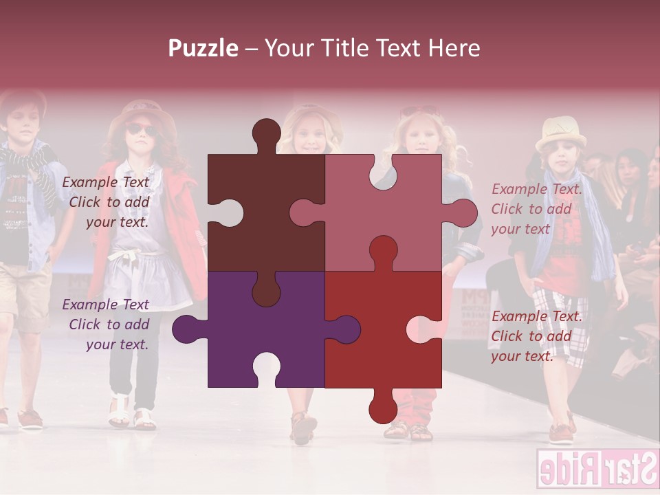 Clothes Hat Editorial PowerPoint Template