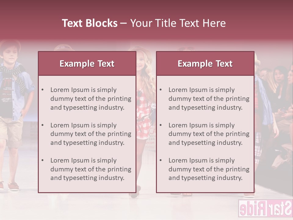 Clothes Hat Editorial PowerPoint Template